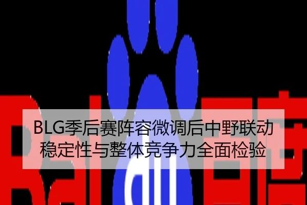 BLG季后赛阵容微调后中野联动稳定性与整体竞争力全面检验